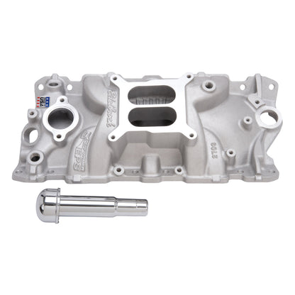 Edelbrock Intake Manifold Performer Eps w/ Oil Fill Tube And Breather for Small-Block Chevy