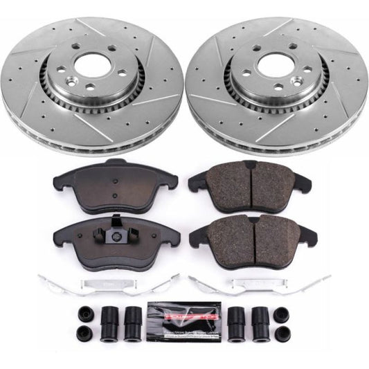 Power Stop 08-15 Land Rover LR2 Front Z23 Evolution Sport Brake Kit