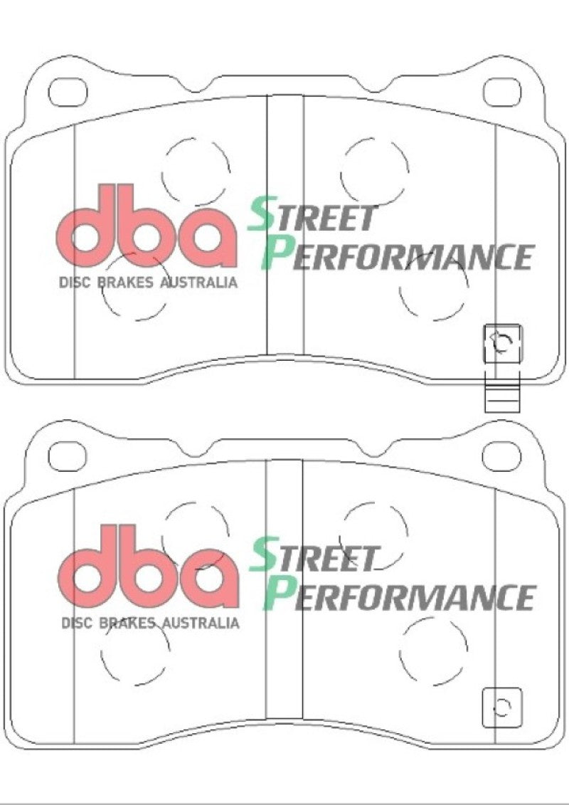 DBA 13-15 Cadillac XTS SD610 Front Brake Pads