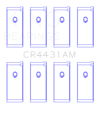 King Engine Bearings Nissan (Size STD) Rod Bearing Set