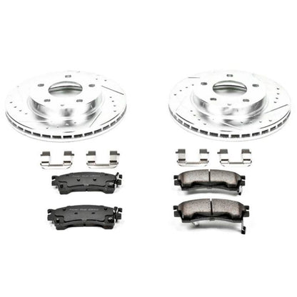 Power Stop 93-97 Ford Probe Front Z23 Evolution Sport Brake Kit