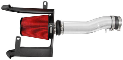 Spectre 16-18 Toyota Tacoma V6-3.5L F/I Air Intake Kit - Polished w/Red Filter