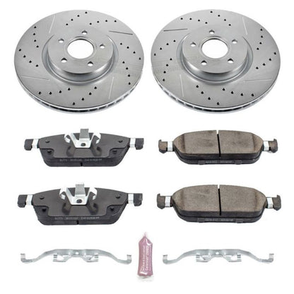 Power Stop 15-18 Ford Focus Front Z23 Evolution Sport Brake Kit