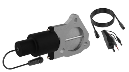 QTP 3in Bolt-On QTEC Electric Cutout Valve - Single