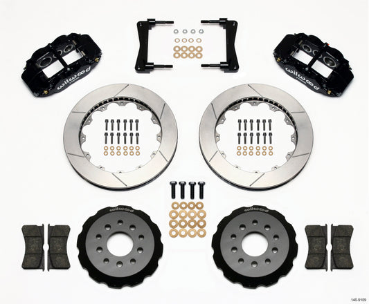 Wilwood Narrow Superlite 6R Front Hat Kit 13.06in 2005-2014 Mustang