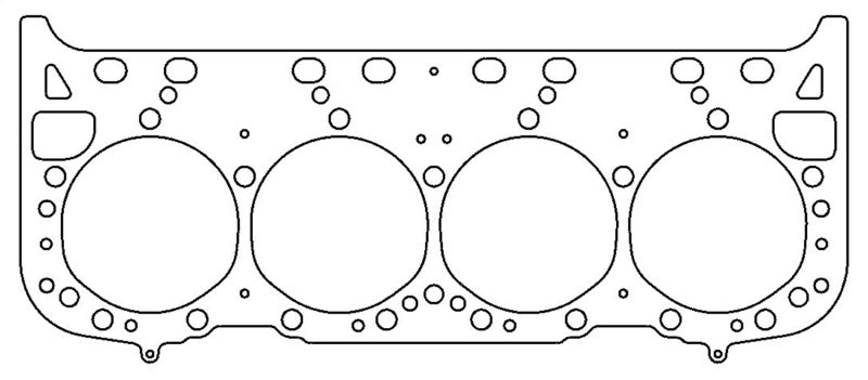 Cometic 92-96 GM LT1 Small Block 4.100 inch Bore .030 inch MLS Head Gasket (w/Valve Pockets)