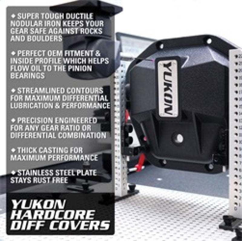 Yukon Gear Hardcore Diff Cover for 14 Bolt GM Rear w/ 8mm Cover Bolts