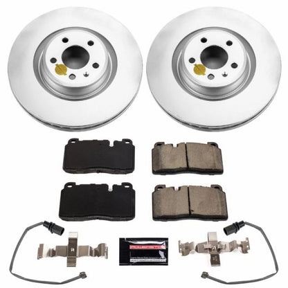 Power Stop 15-16 Porsche Macan Front Z23 Evolution Sport Coated Brake Kit