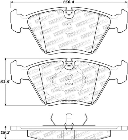 StopTech Street Brake Pads