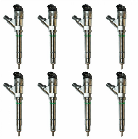 Exergy 06-07 Chevrolet Duramax 6.6L LBZ Reman 150% Over Injector - Set of 8